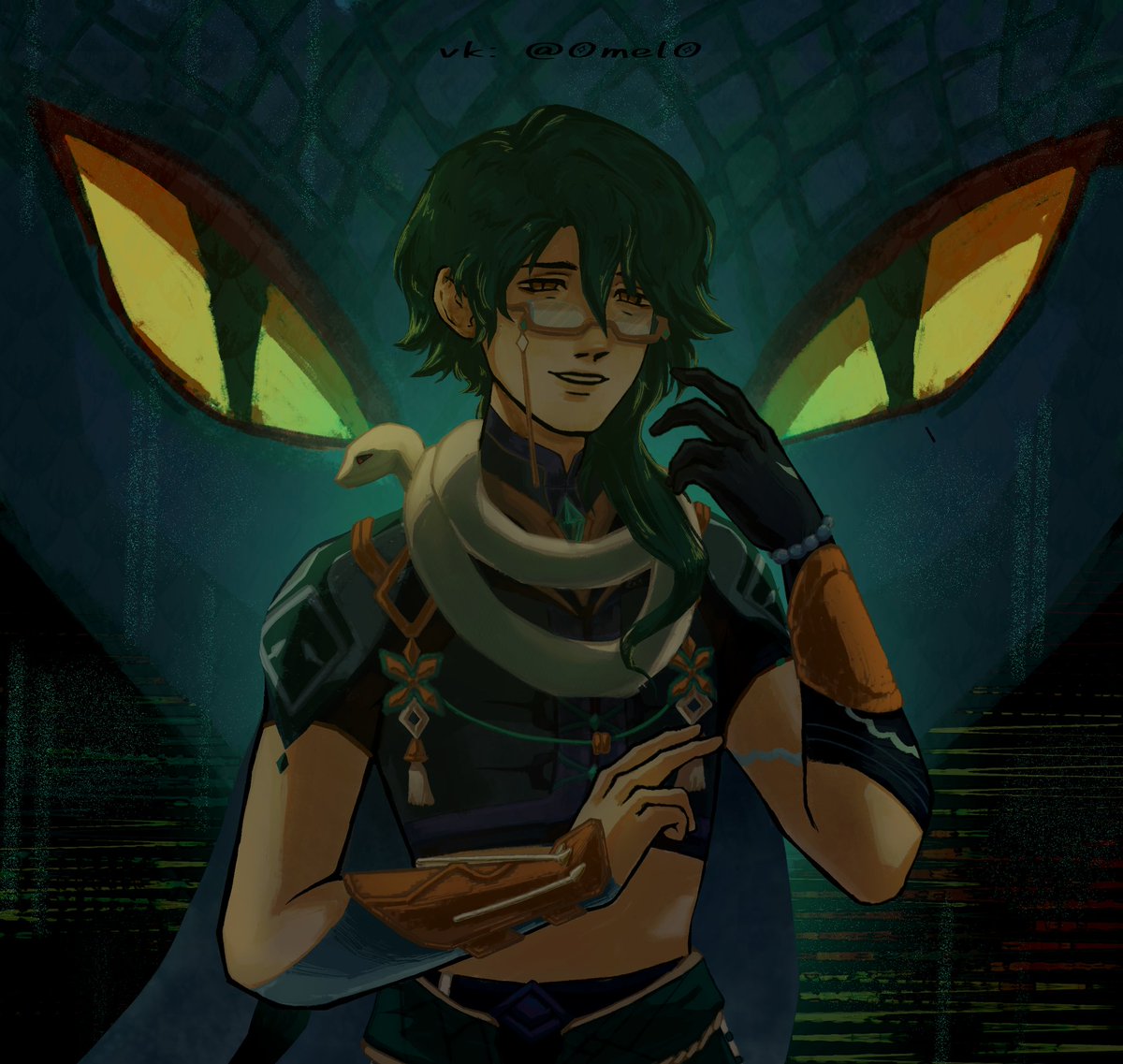 0_mel_0_'s tweet photo. Finally, after 2 years of waiting, I got his...
#Genshin #Genshinlmpact #baizhufanart #Genshinfanart #fanart https://t.co/ZA3VKjFrUu