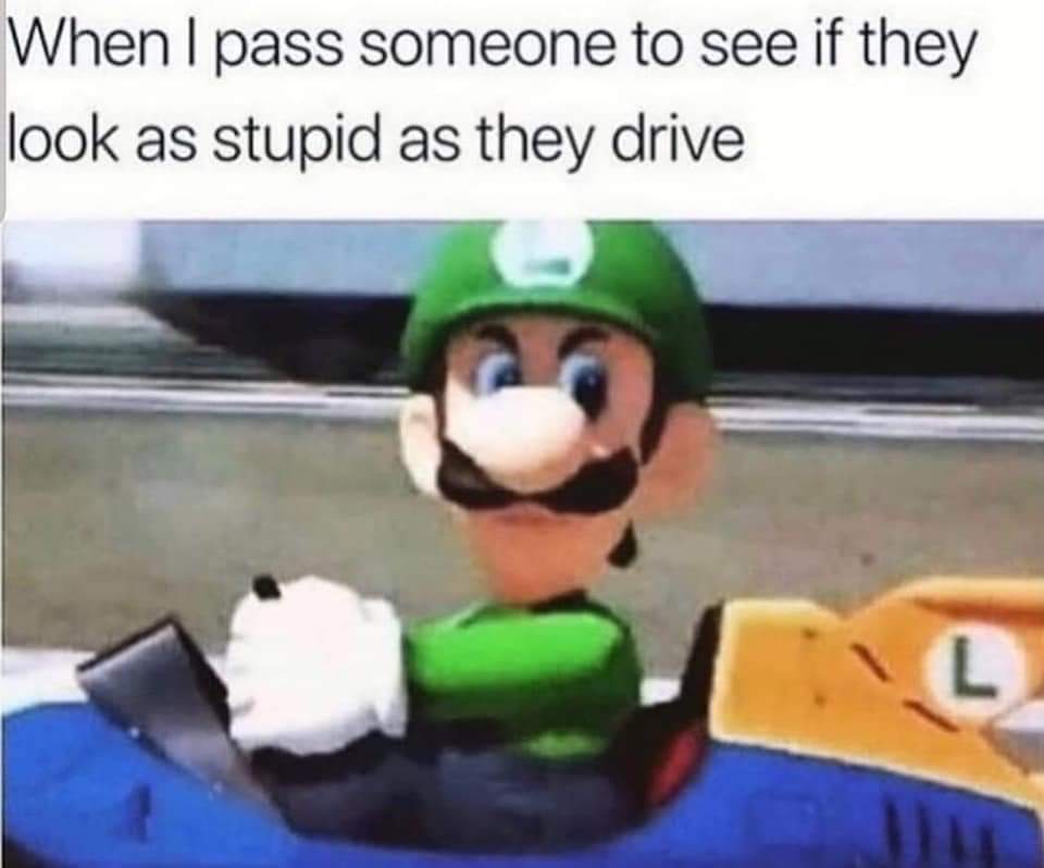 GrouchyOldRacer's tweet photo. Every time 😂
#driving #drivingstandards #HAHAHA #Racing #sotrue #lol #drivingfast #roadhog #getoutofmyway #movebitchgetouttheway #moveit https://t.co/dqWLnkA3UR