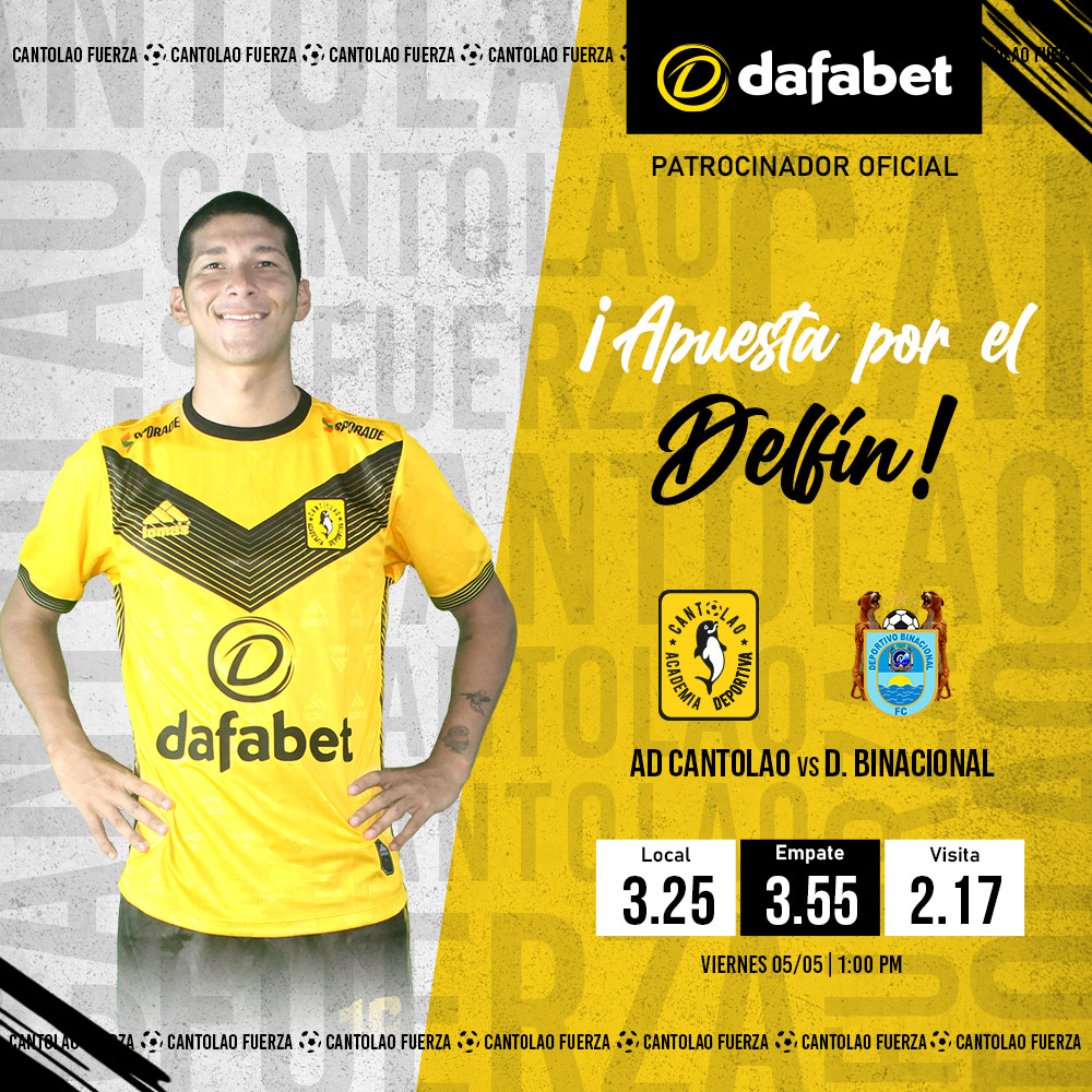 ADCantolao's tweet photo. ¡APUESTA EN DAFABET 👊🏽🟡⚫!

➡️ https://t.co/XCR4BXJwoa

Día de partido contra @BinacionalFC  por la fecha 15 de la #Liga1 🏆.

📣 Apuesta a este partido con las mejores cuotas en @DafabetLATAM  🔴🟡.

#LaCanteraDelPerú🇵🇪
#ApuestaEnDafabet https://t.co/scPu5Ft7Y1