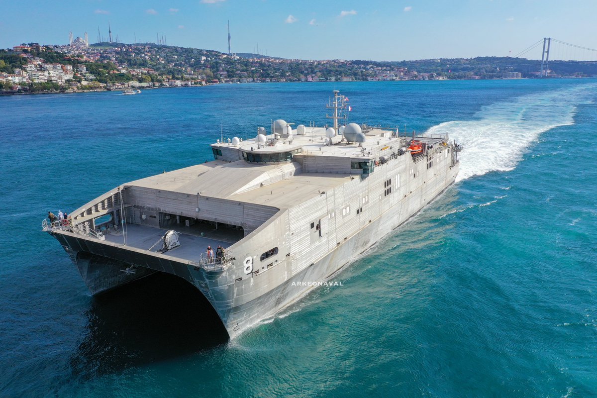 USNS Yuma (T-EPF-8) is the eighth Spearhead-class expeditionary fast transport and operated by the United States Navy's Military Sealift Command.