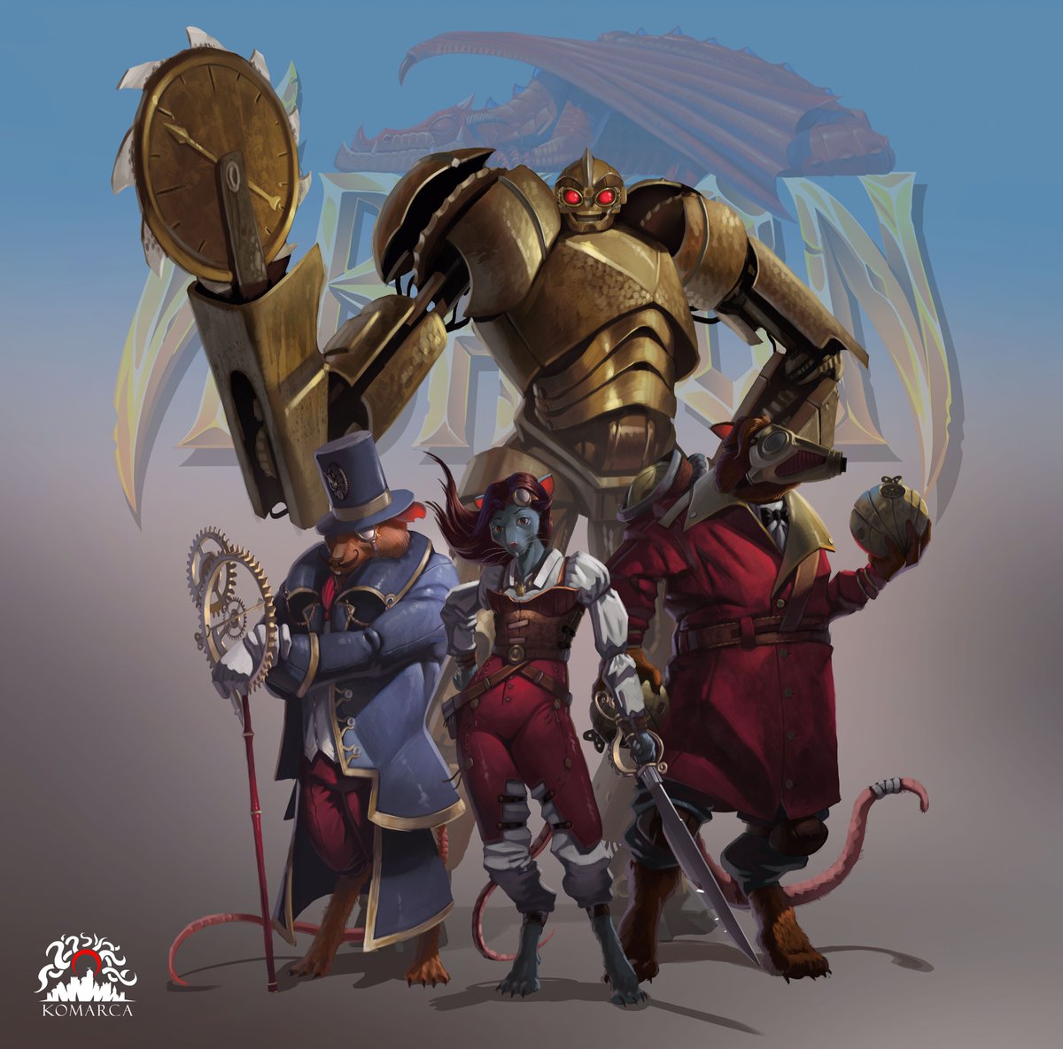 Marv_in_Art's tweet photo. The Timekeepers - Abalon 
#mmorog #steamgames #fantasyart #dnd #rpg #mtg https://t.co/AsBRRdvwl2