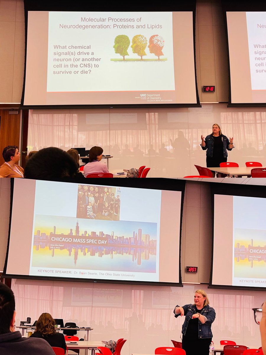 LingjunLi2's tweet photo. Yesterday we had a great time hosting @ColognaLab for an analytical seminar.  Thanks for sharing your exciting work on mass spec studies of molecular mechanisms of NPC. Our students and faculty really enjoyed the seminar and the stimulating discussions and fun conversations. https://t.co/mgFqeoFR9j