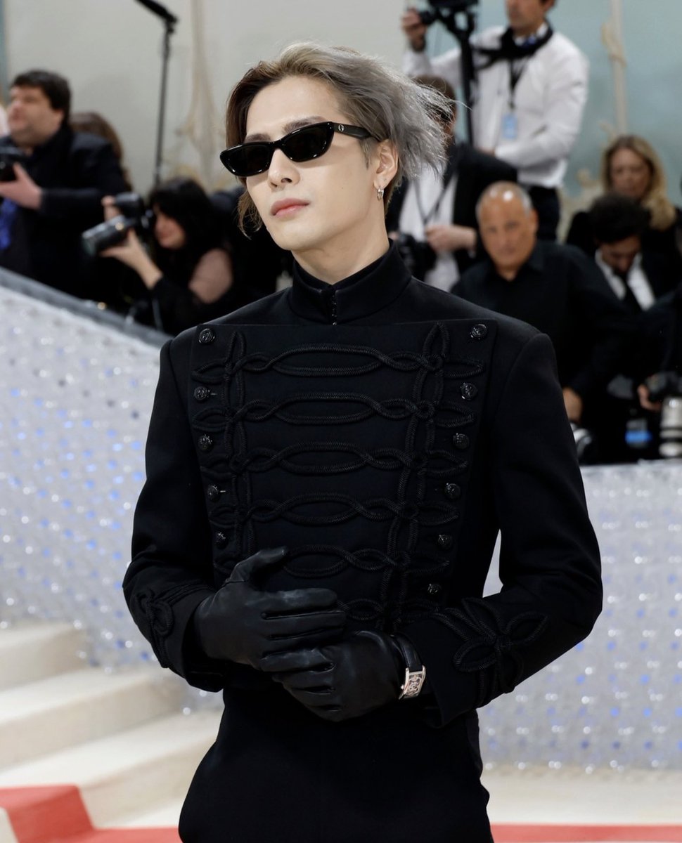 Channeled my inner Edward Scissorhands for the Met Gala.