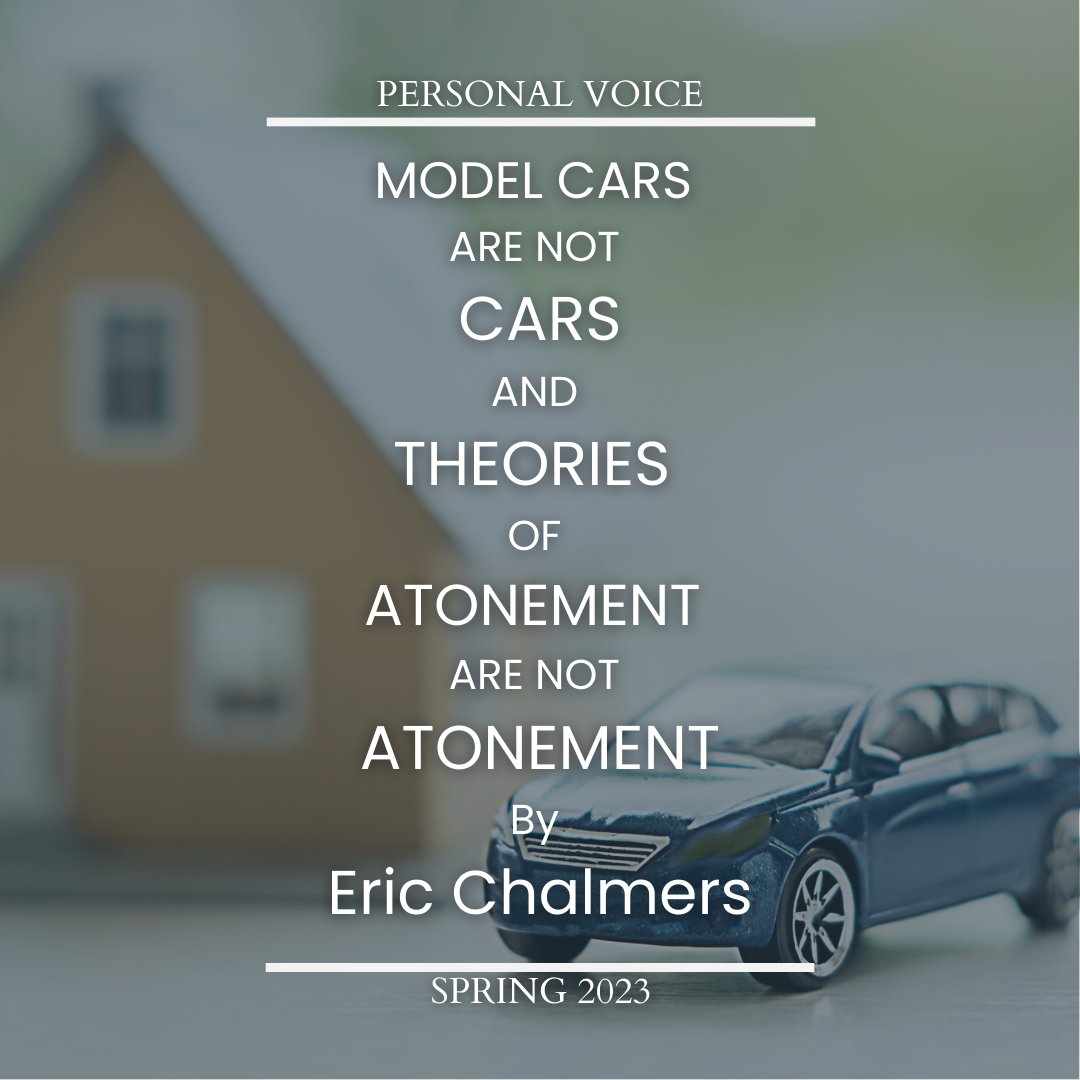 dialoguejournal's tweet photo. Have you ever mistaken a model car for a real car? Eric Chalmers shares his experience of mistaking models of atonement for Atonement itself and explores how we can separate models from the realities they mediate to find meaning in #Atonement
#spring2023issue #dialoguejournal https://t.co/CM6awXoCmH