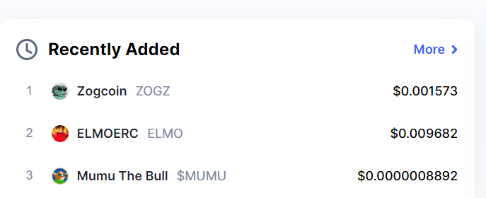Thank you <a href="/coinmarketcap/">CoinMarketCap</a> for listing us within 2 hours after launch!
The power of community will carry $ZOGZ onto the top echelon of memes!
