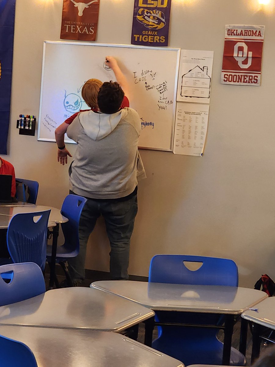 AVID teaches problem solving skills and collaboration these 2 understood the assignment. 🐺 <a href="/OCA_AVID/">Odessa Collegiate Academy AVID</a> <a href="/OCAwolves/">Odessa Collegiate Academy</a> #turnerdoesavid