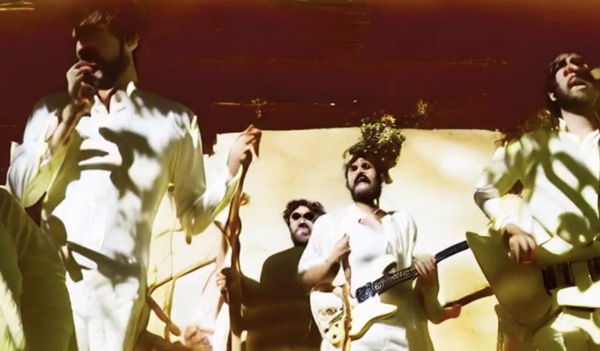 boys are back in town making a record