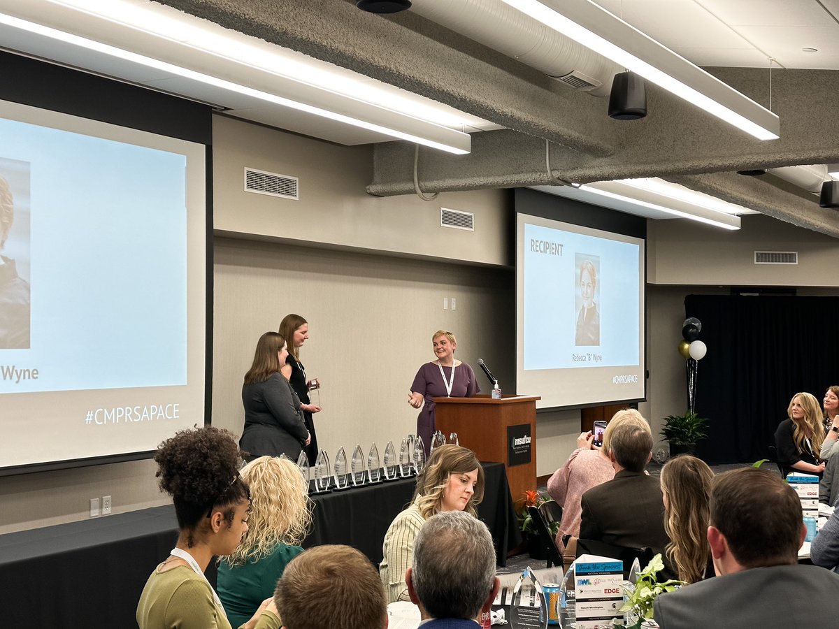 Bellwether_PR's tweet photo. We had so much fun celebrating with our mid-Michigan PR colleagues last night at the #CMPRSAPACE Awards!
Cheers to another great year delivering for our clients who are working to make Michigan a better place!🥂 https://t.co/j6Jflxe8K3