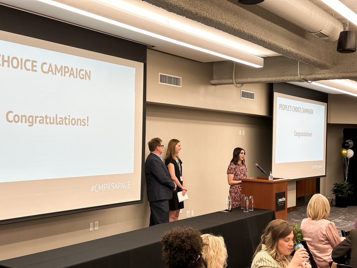 Bellwether_PR's tweet photo. We had so much fun celebrating with our mid-Michigan PR colleagues last night at the #CMPRSAPACE Awards!
Cheers to another great year delivering for our clients who are working to make Michigan a better place!🥂 https://t.co/j6Jflxe8K3