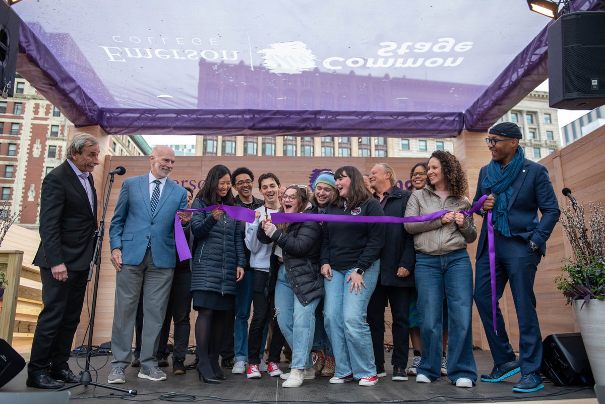 Emerson College tweet media