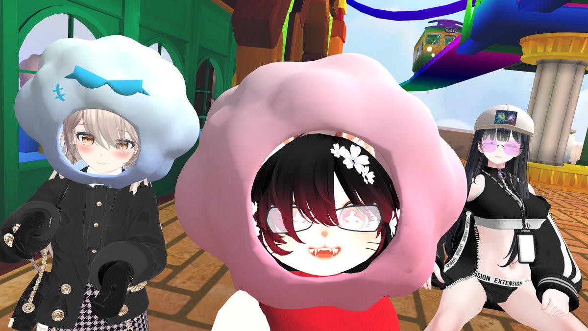 ZIN1978's tweet image. world:PokoPeaLand

テンション高めの私に付き合ってくれてありがとうございました！！

#VRChat
