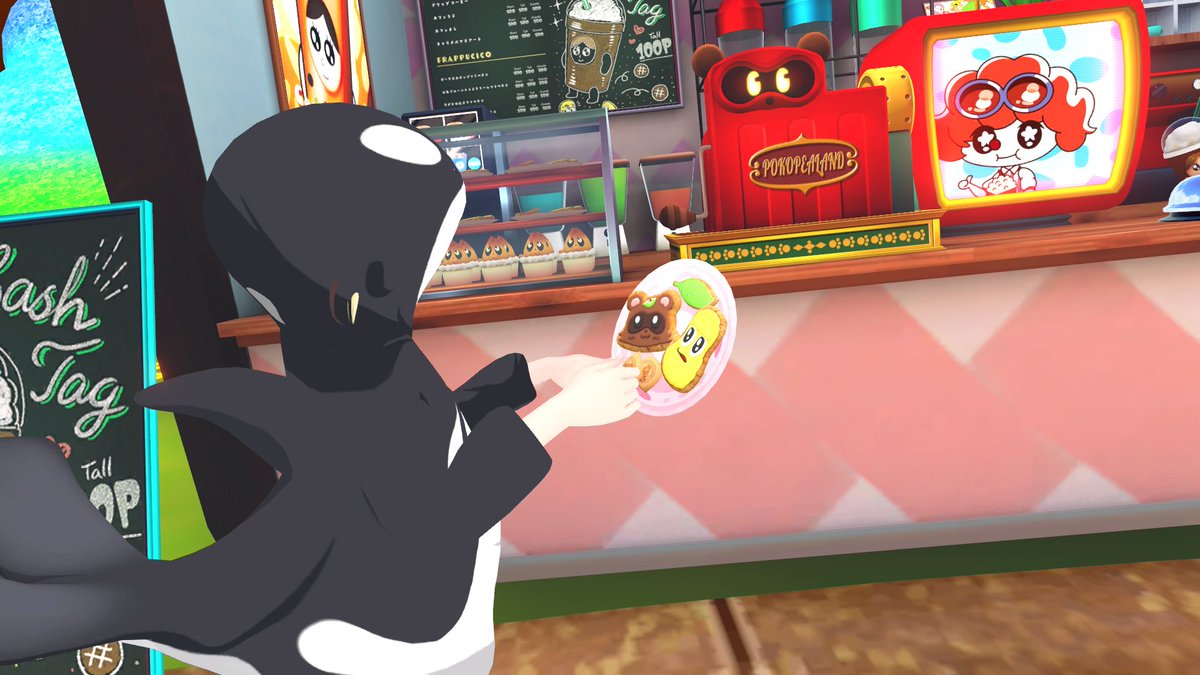 ZIN1978's tweet image. world:PokoPeaLand

テンション高めの私に付き合ってくれてありがとうございました！！

#VRChat