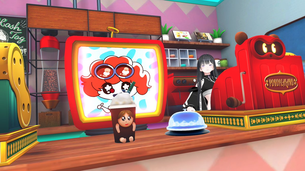 ZIN1978's tweet image. world:PokoPeaLand

テンション高めの私に付き合ってくれてありがとうございました！！

#VRChat