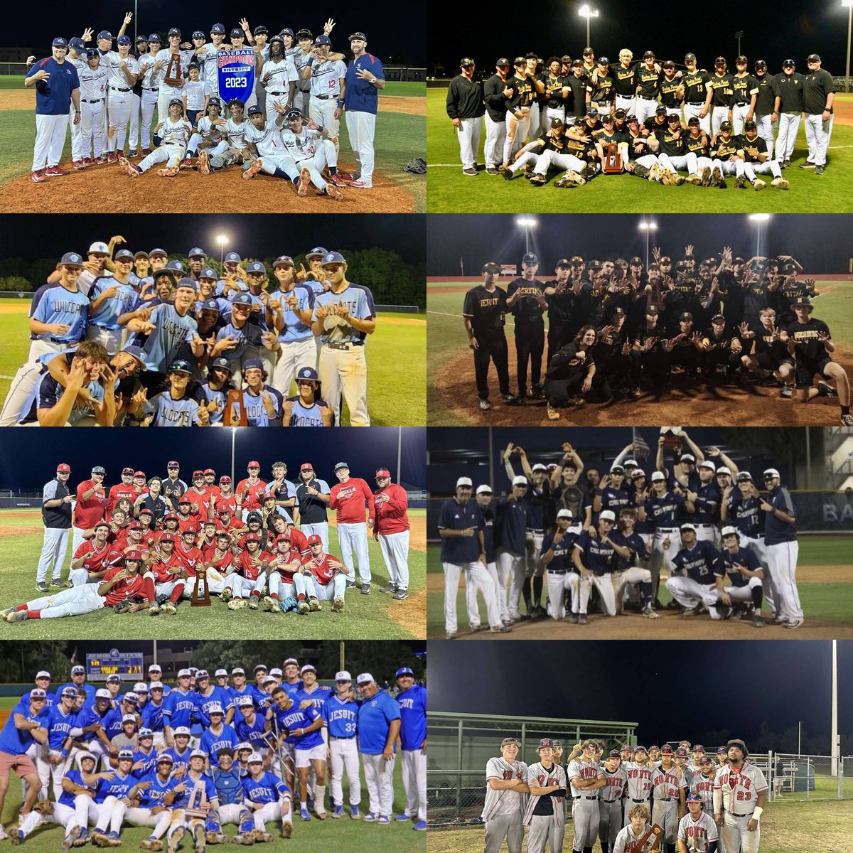 CBU_FL's tweet photo. When we say #redhatnation!! This is what we mean: Congrats to the 18+ , and counting, CBU coaches, players and programs who won @FHSAA district titles this week. Good luck in regionals fellas! CBU is coming for it all this summer! https://t.co/BaVOYZWFTj