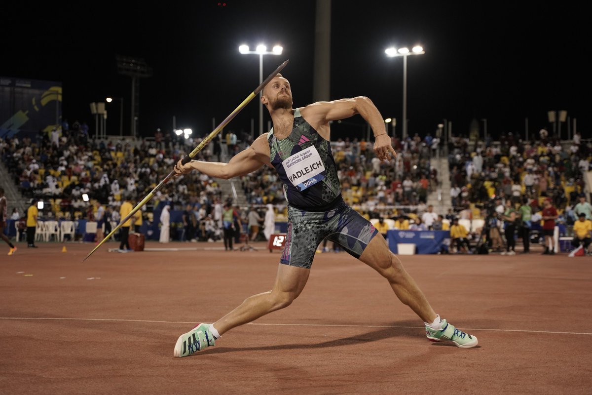 No change in the Final 3, which means @Neeraj_chopra1 wins the javelin with a world lead of 88.67m! #DohaDL #DiamondLeague 📷 @matthewquine