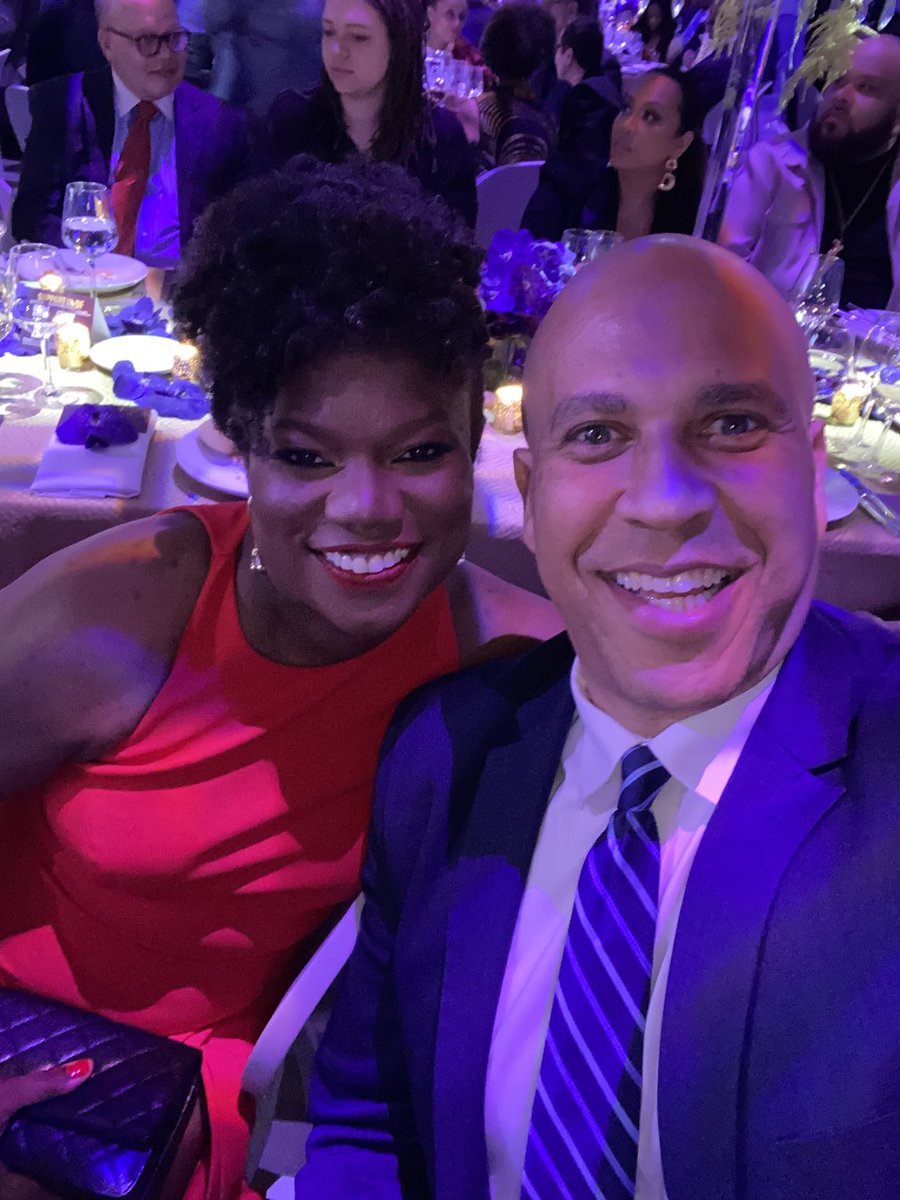 So great to see my old boss but forever friend ⁦@CoryBooker⁩ at ⁦@NAACP_LDF⁩ #NEJAD2023 - thank you for coming!!