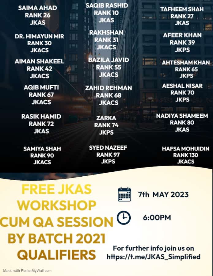 Join us on 7th May <a href="/6PM/">Follow us @Shop6pm!</a> 
 t.me/JKAS_Simplified