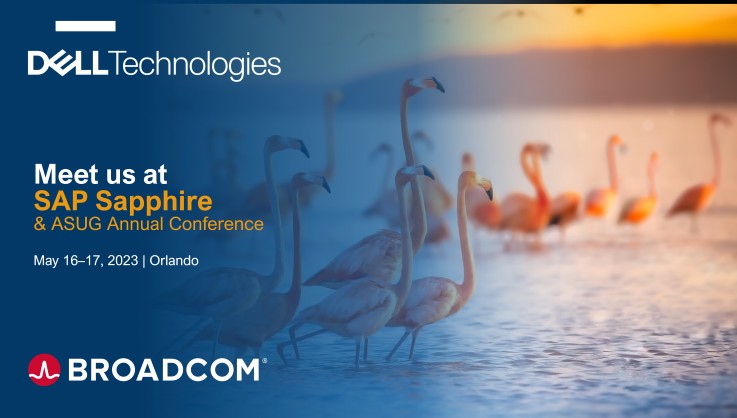 mireknowak's tweet photo. @DellTech and @Broadcom can help your business run its best SAP.  Meet at #SAPSapphire and #SAUGAnnualConference in Orlando.  Sign up for a 1:1 meeting with our experts at sapsales@dell.com.
#iwork4dell https://t.co/9Wx74POkcf