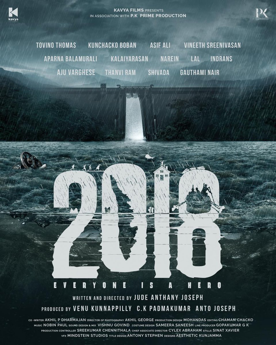 '2018’ is a moving reminder of the days when everyone in Kerala, irrespective of their religion, caste or their political inclinations, came together to help people in distress

#Morethanafilm
#CinematicMasterpiece
#WellCraftedMovie
#BrilliantlyExecuted
#highlyrecommended