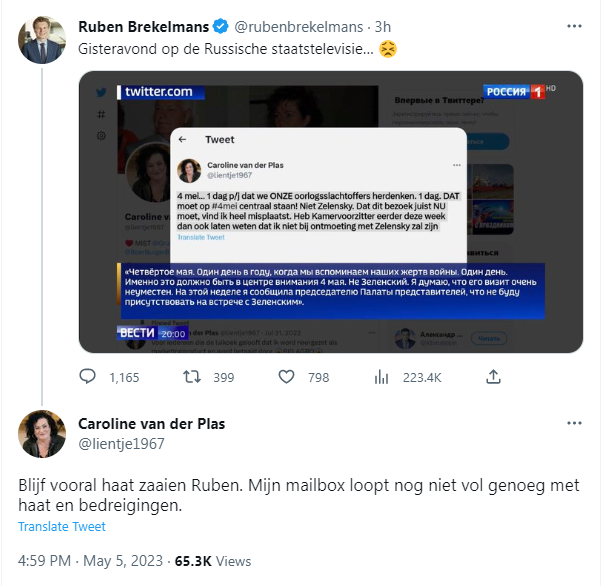 sherrybaudet's tweet photo. Caroline van der Plas kan ook zeggen dat dát niet bedoeling was, dat het onbedoeld effect van je domme actie was, dat je voortaan beter na zal denken voordat je wat zegt.

In plaats van slachtoffer te spelen en @rubenbrekelmans de schuld te geven.

#bbb @lientje1967 @boerburgerb https://t.co/pYSwjoUoWD