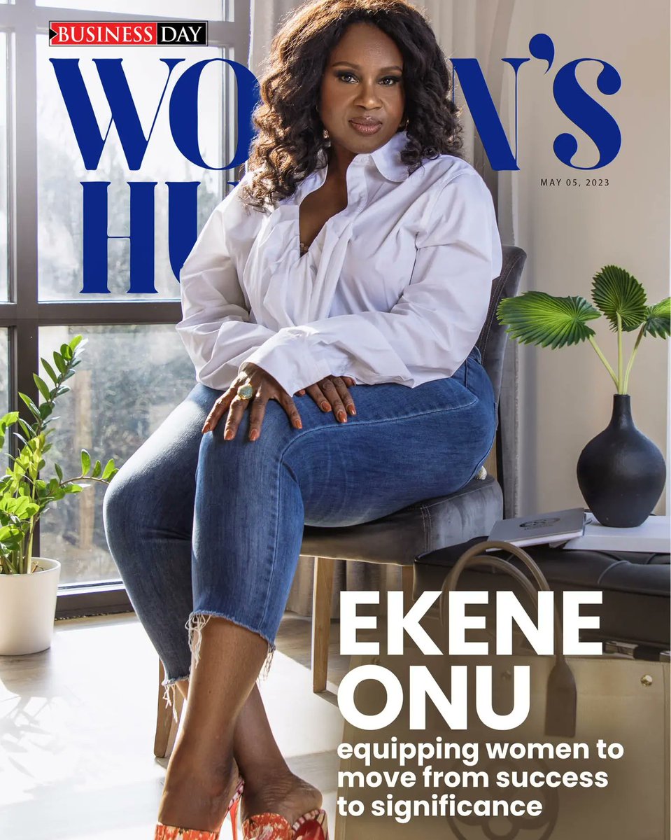 kemi_ajumobi's tweet photo. The phenomenal @EkeneOnline is equipping women to move from success to significance.
-
Downloand today's edition of #womenshub in @BusinessDayNg today👉🏽  https://t.co/r8qvlxMrIl
-
Read interview online👇🏾
https://t.co/H4VblcwSmi

#BusinessDay
#cover
#Leadinglady
#coach https://t.co/nd9dgzoROh