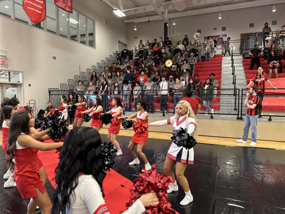 Manor_FA's tweet photo. Red and Black Pep Rally with @BandManor and @ManorMiddle Mariachi del Sol having fun on this fine Friday!
#WAMM @ManorISD @ManorISD_Super @TAJAHGROSS @AlejandroGongo1 https://t.co/1KeSbgdkRK