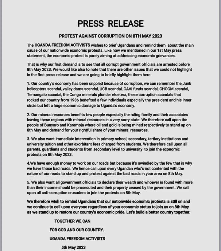 𝗣𝗿𝗲𝘀𝘀 𝗿𝗲𝗹𝗲𝗮𝘀𝗲 𝗯𝗲𝗳𝗼𝗿𝗲 𝟴𝘁𝗵 𝗠𝗮𝘆. 

Please read, save and share far and wide. Translate if you can. 

𝟴𝘁𝗵 𝗠𝗮𝘆

#May8th #8thMay