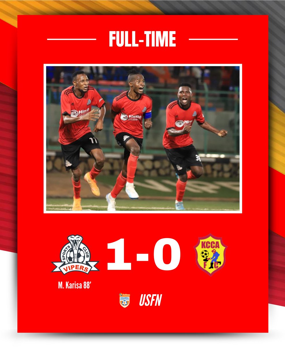 ⏰ FULL TIME⏰

<a href="/miltonkarisa29/">Karisa Milton 🇺🇬</a> With a screamer 🔥🔥🔥 Man of The Match goes to him as well ! 

#StarTimesUPL | #VIPKCCA 
📸 <a href="/sportslens1/">Sports Lens</a> 

#USFN