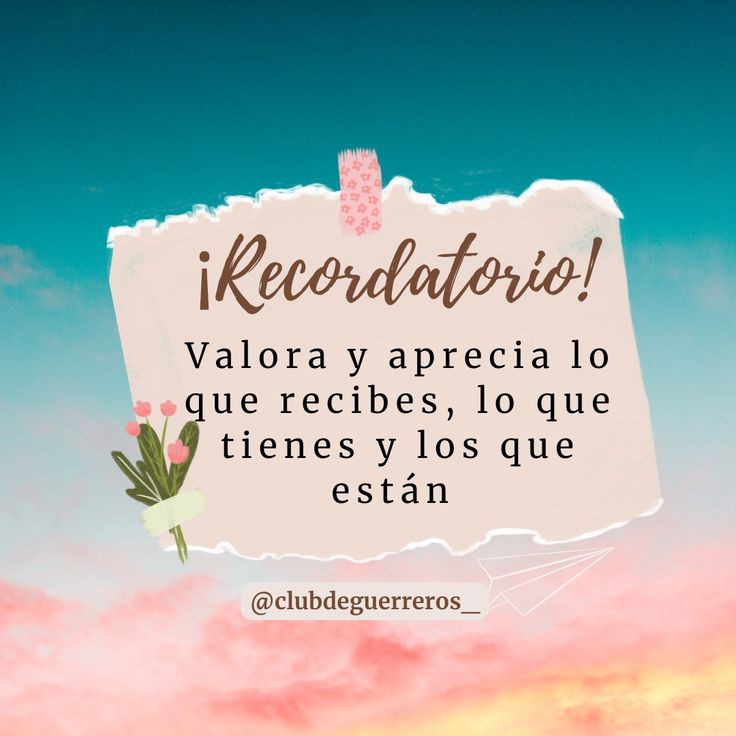 Recordatorio 😊💜🩷❤️
