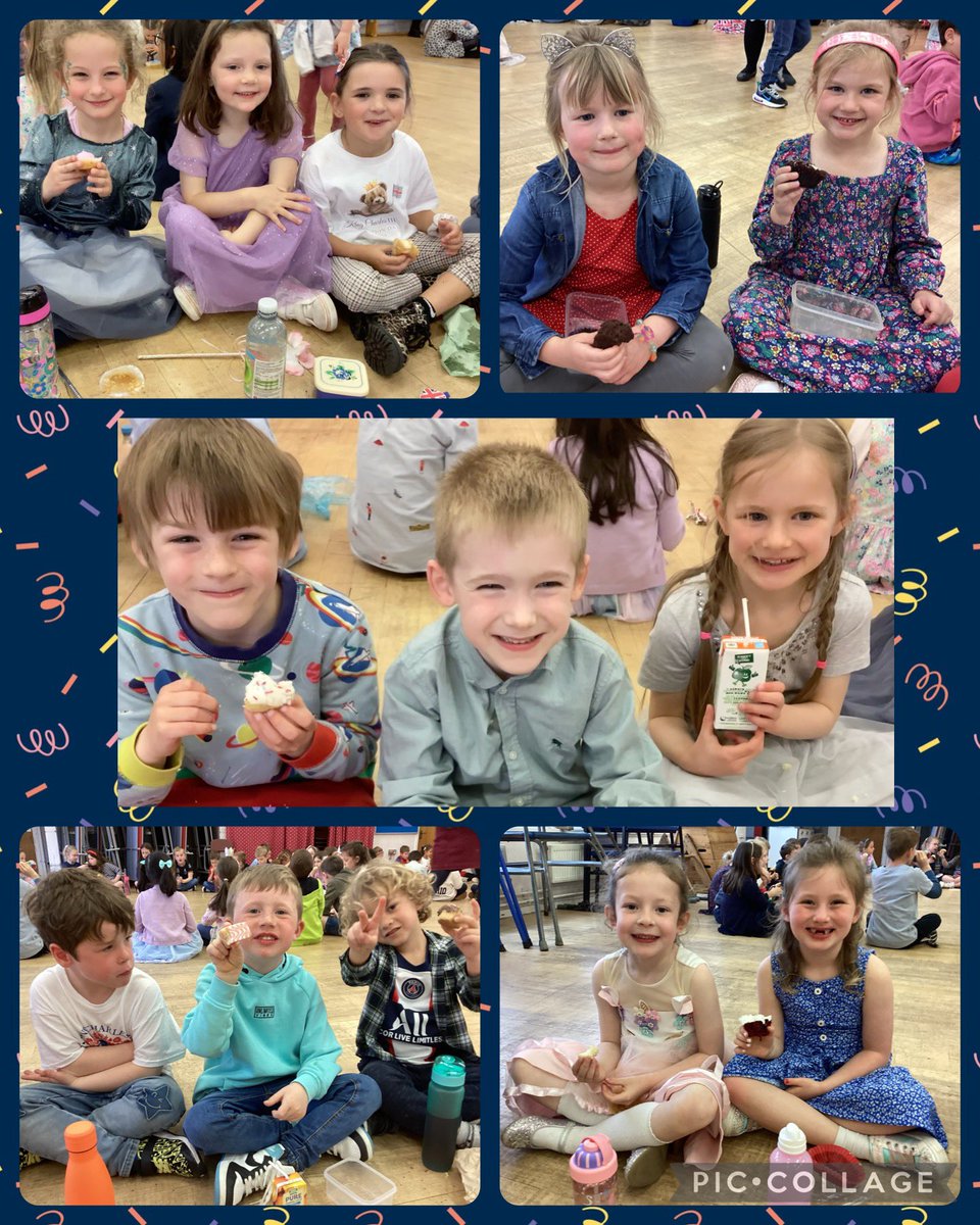 llysfaen2028's tweet image. 👑 Coronation Celebrations looking AMAZING! 👑 The rain didn’t stop us! ☔️ Cake and smiles all round! #1CS #Dresstoimpress #royal #Coronation #KingCharlesCoronation