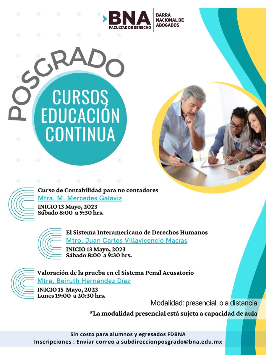 Facultad de Derecho BNA tweet media