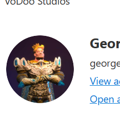 HeroWeNeedGame's tweet photo. My internal Teams profile picture has my designer colleague feeling envious 😈 #WorkplaceWins https://t.co/d44pgkhR2j