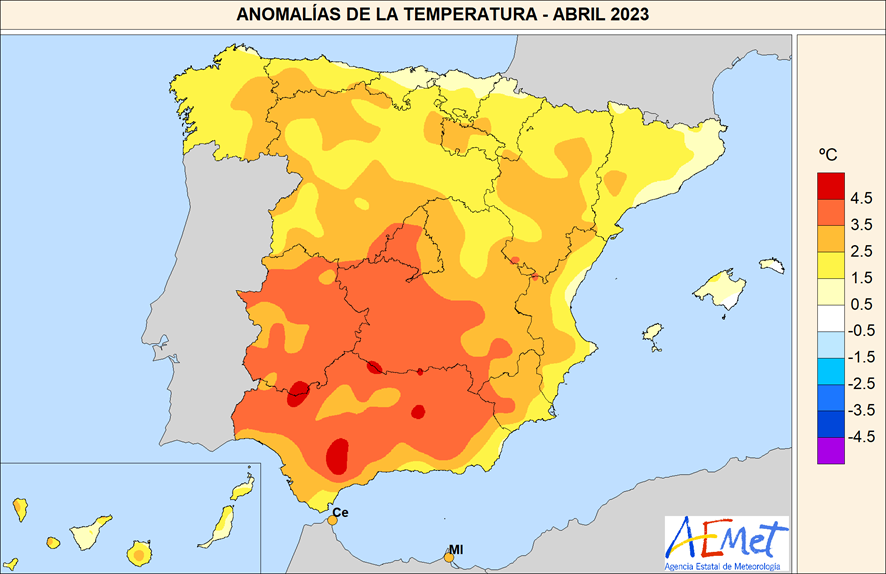 AEMET_Esp tweet picture
