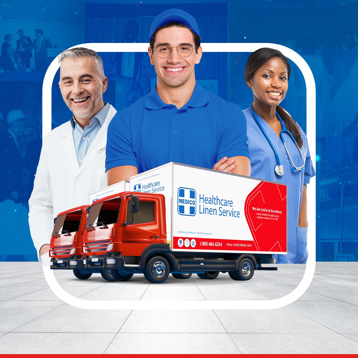 Medico Healthcare Linen Service tweet media