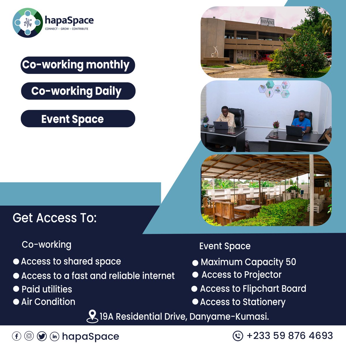 Looking for a #workspace and event venue? Look no further than #hapaSpace! 
#hapaSpace
#coWorking
#eventVenue
#inHouseChef
#workspace
#entrepreneur
#creative
#networking
#flexibleSpace
#officeSpace
#teamBuilding
#businessEvents
#corporateMeeting