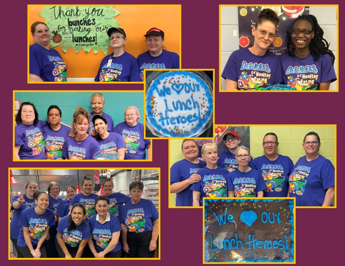 We enjoyed celebrating our School Nutrition Heroes this week, we think  you are AMAZING!! 
#sodexoproud #nationalschoolnutritionworkersweek