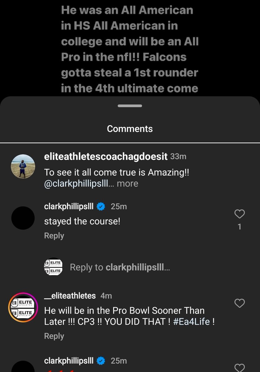 EliteAthletes_'s tweet photo. Clark Phillips Is Our 3rd 8th Grader To Go To The NFL !
----
Look at what he Said.
"STAYED THE COURSE"
Just Like The Other 2, Who We Still Train
#Amon
#TonyBrown
Now
#ClarkPhillips
#WhyNotEA
#WhyNitUs
#BeElite https://t.co/uCcAUdNo3P