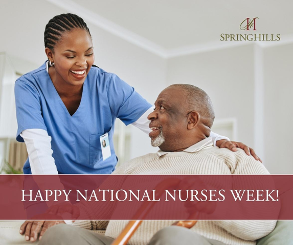 springhills's tweet photo. To all of nurses out there and especially to our nursing teams at Spring Hills and Poet's Walk - Thank you for your steadfast dedication to care and your commitment to quality! https://t.co/kJWmU0UtWE