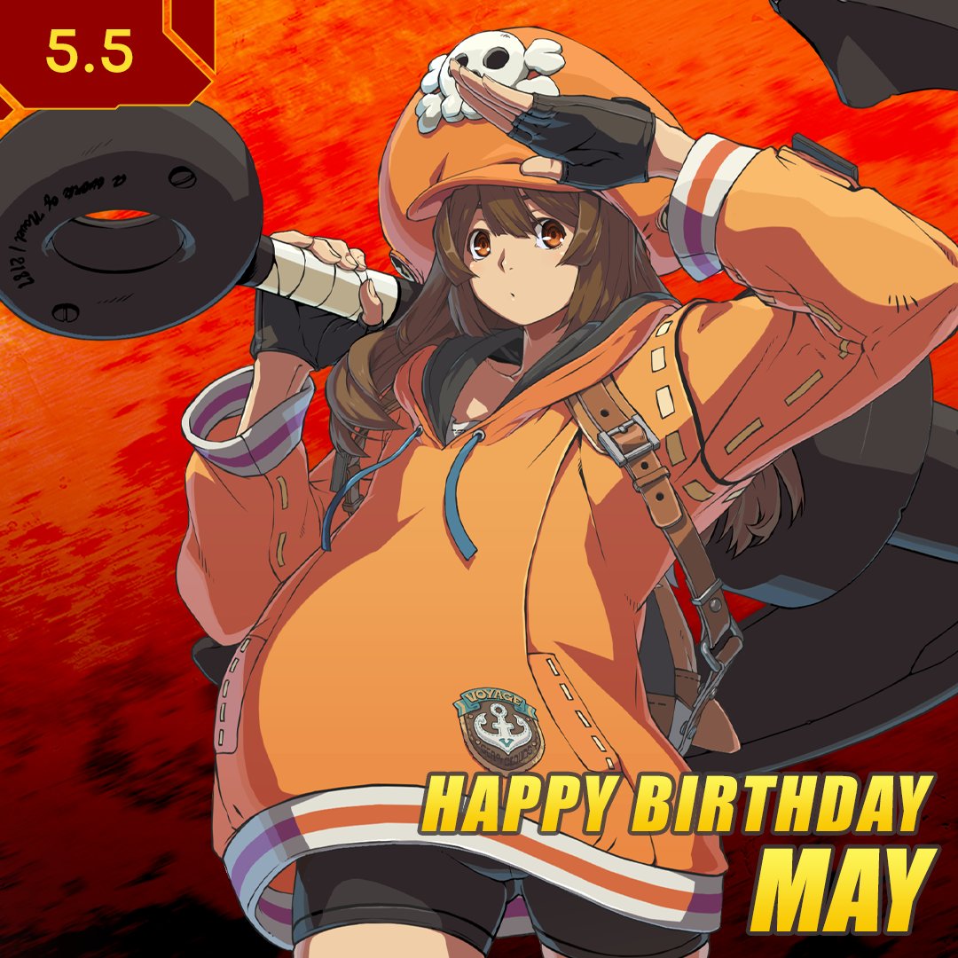 ArcSystemWorksU's tweet photo. 🎂 Drop a ❤️ to wish May a happy birthday!

#GuiltyGear https://t.co/QrzPiFHCZa