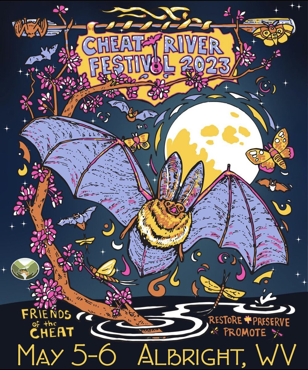 OurWVRivers's tweet photo. Who are we going to see at Cheat Fest this weekend? ๐ Stop by our booth and say hi! ๐ #FriendsOfTheCheat #CheatFest #WVRivers https://t.co/hBUbcr6nbq