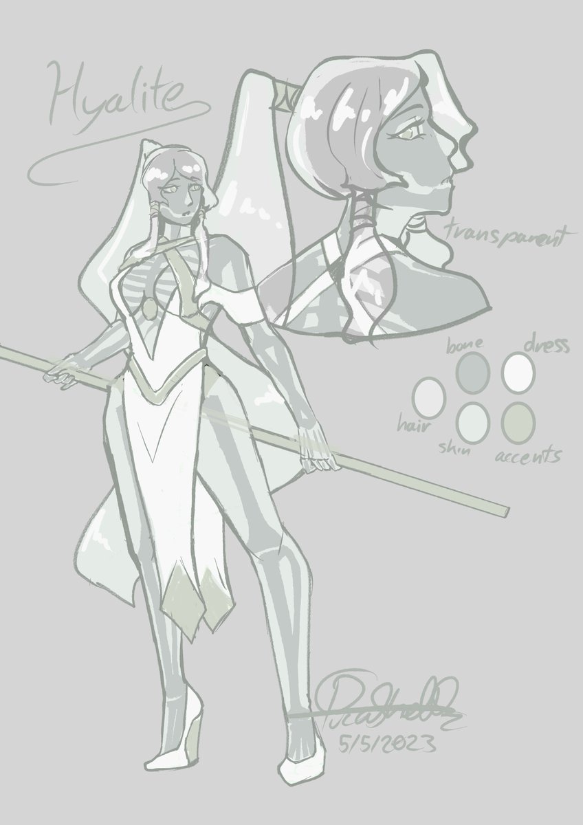ressurected my old gemsona and turned them into their own oc

#stevenuniverseoc #suoc #characterdesign #gemoc