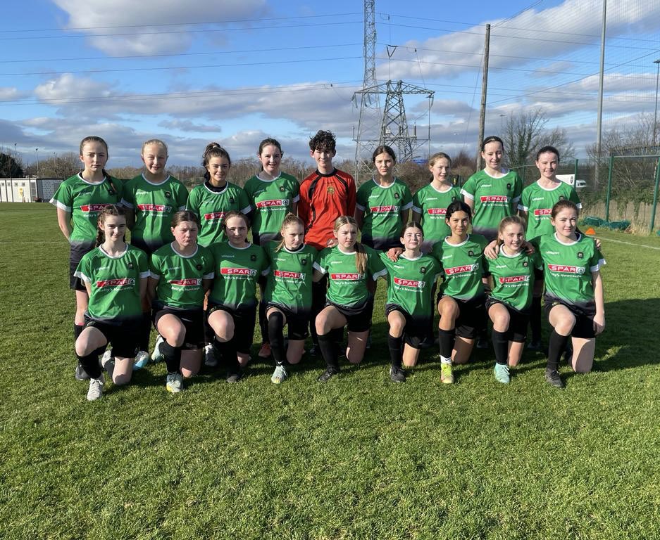 peamountutdfc's tweet image. Good luck to our U14 MGL side, sponsored by Spar Texaco Newcastle, who face Granada in the Molly O’Toole Cup final! Kick off at the AUL is at 11.30am on Sunday! 💪🟢⚫️