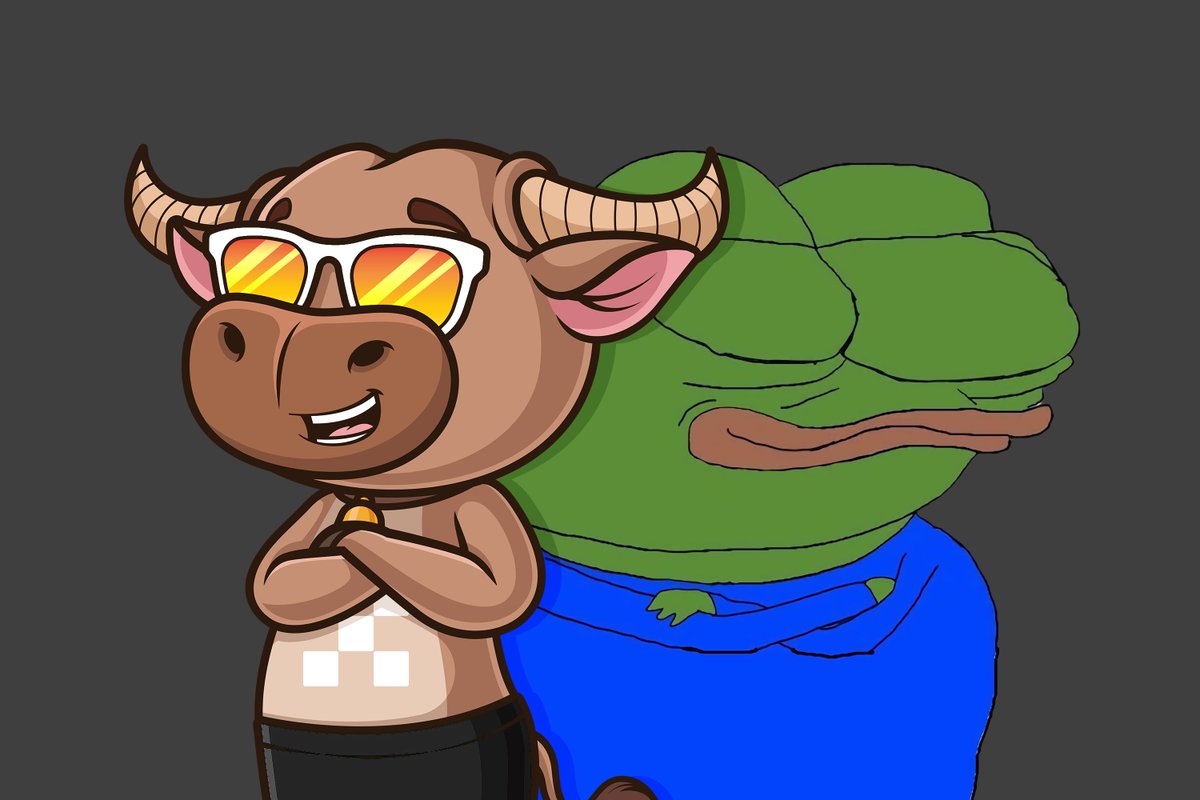 okx's tweet photo. "Don't let your memes be dreams." - OK OX 🤝 $PEPE https://t.co/miicOrPbPg