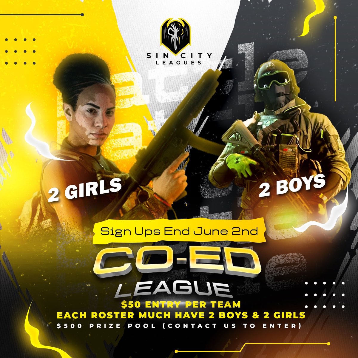 Sin City Leagues tweet media