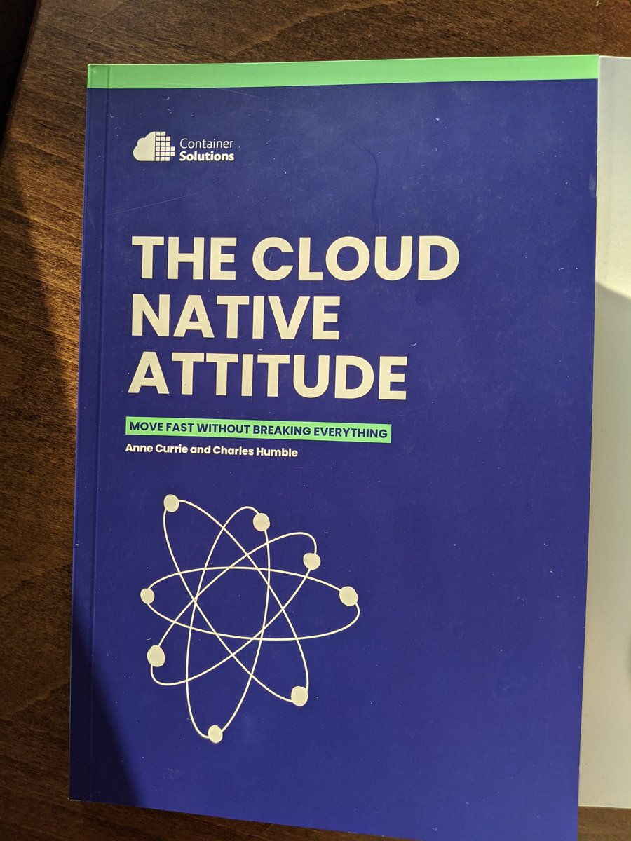 Really enjoyed hosting #DevEx track at the #WTFisSRE conference where I learned a lot from all our awesome speakers. The learning continues with two great signed books from @anne_e_currie + @charleshumble &amp; <a href="/lizrice/">Liz Rice</a>. Thanks <a href="/containersoluti/">Container Solutions</a> for organising it.