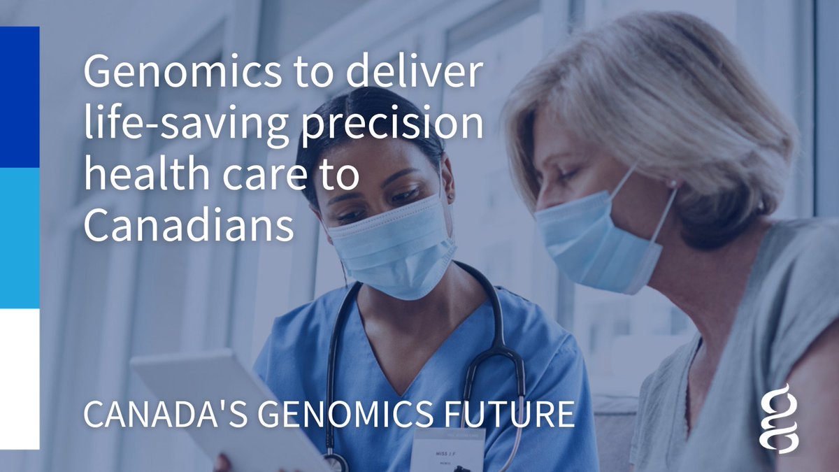 Breakthroughs in #PrecisionHealth are harnessing the power of #genomics to deliver crucial health solutions for Canadians.

Explore five new Genome Canada-funded projects advancing health care in 🇨🇦: bit.ly/3nCeVVZ 

#CanadasGenomicsFuture