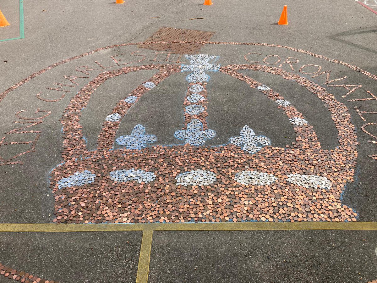 What an incredible end to the week. Time capsules, crowns, letters to future Ryarsh classes, fact files - all leading into a whole school family party on the playground. A huge thanks to our families for the coin donation. Have a look at what we used them for!