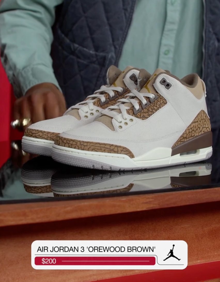 Air Jordan 3 Retro Orewood Brown