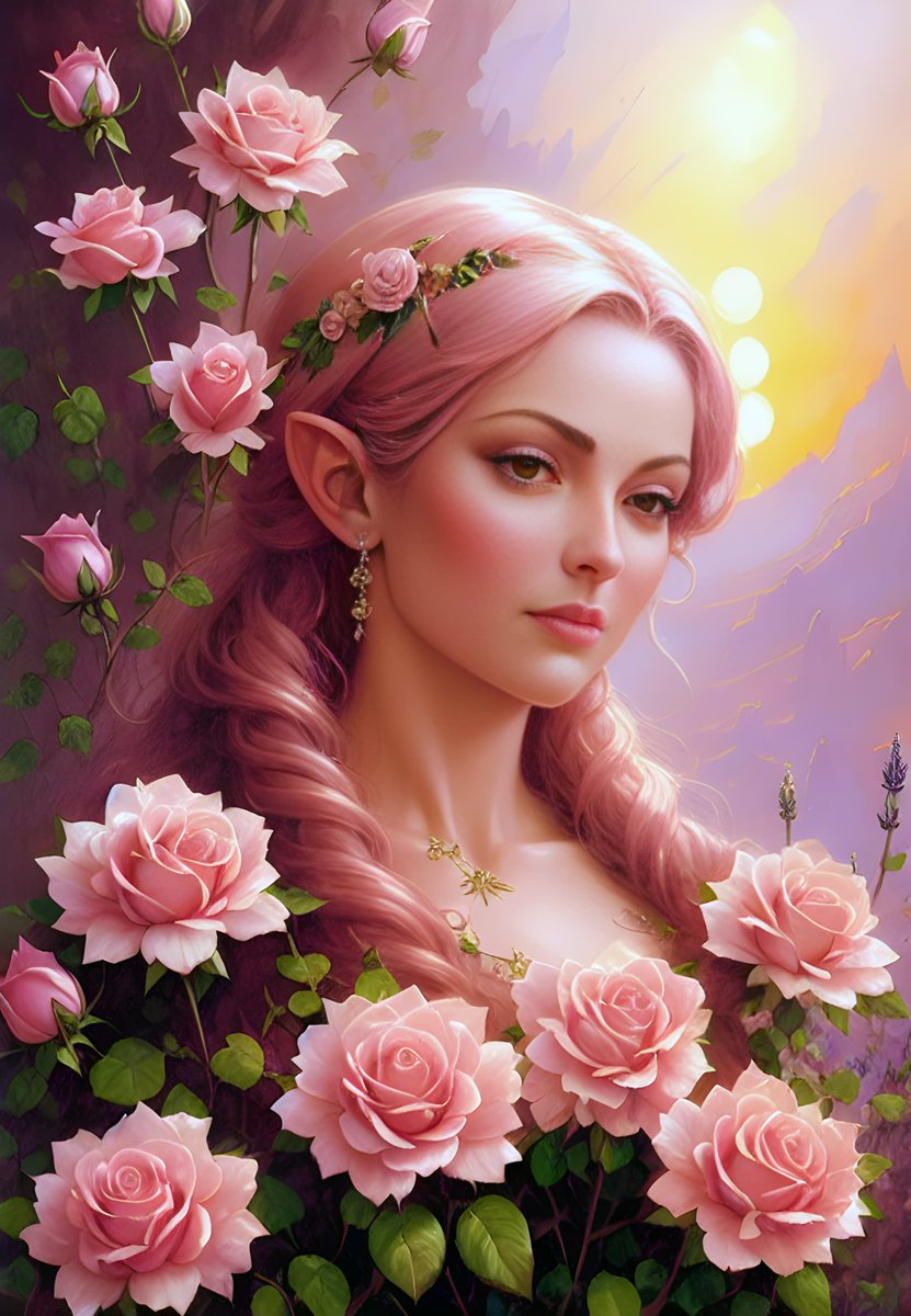 FlowerHarbor's tweet photo. #FantasyFlowerPortrait
Fantasy🧚‍♂️  Elves🧝‍♂️  Magic✨ Goodness🌟 https://t.co/1QPvqFILyH