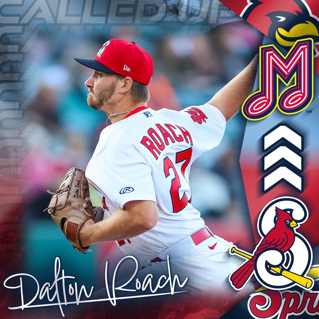 Another Bird gets the call up to Triple-A!

Congrats to RHP Dalton Roach for getting promoted to the <a href="/memphisredbirds/">Memphis Redbirds</a>!